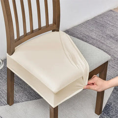Waterproof Faux Leather Dining Seat Covers.