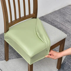 Waterproof Faux Leather Dining Seat Covers.