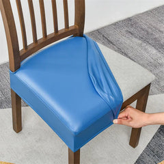 Waterproof Faux Leather Dining Seat Covers.