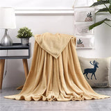 Super Soft Plain Fleece Blanket