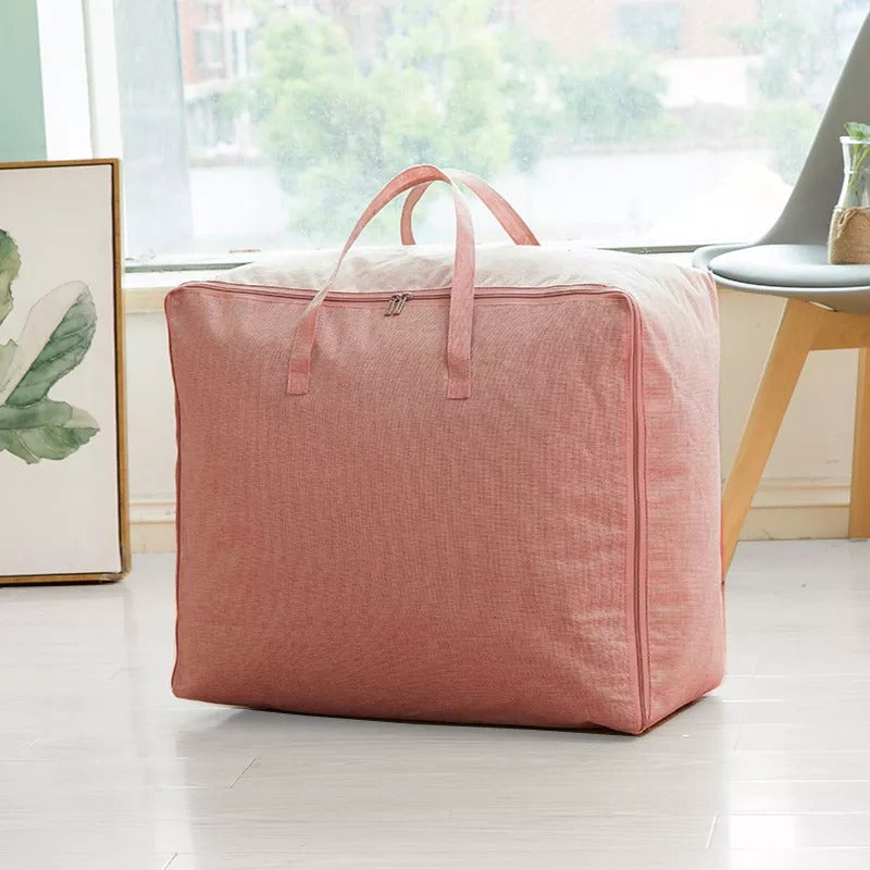 Waterproof Cotton Linen (XXL & Xl) Storage Bags - Pack Of 2