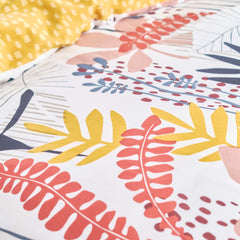 Pure Cotton Bed Sheet Set - Yellow Tropics