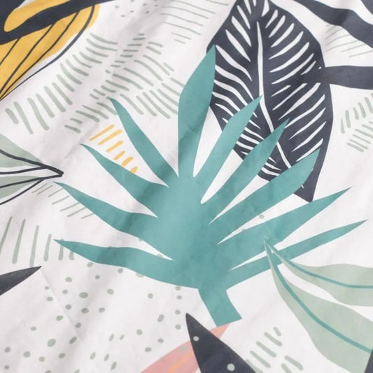 Pure Cotton Bed Sheet Set - Sunshine Tropics