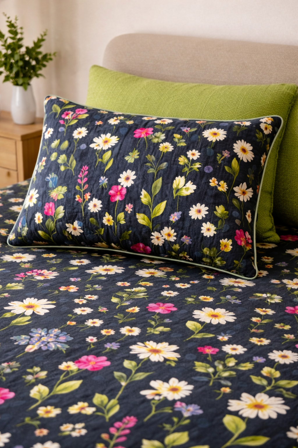 Pure Cotton Fitted Sheet Set - Myla