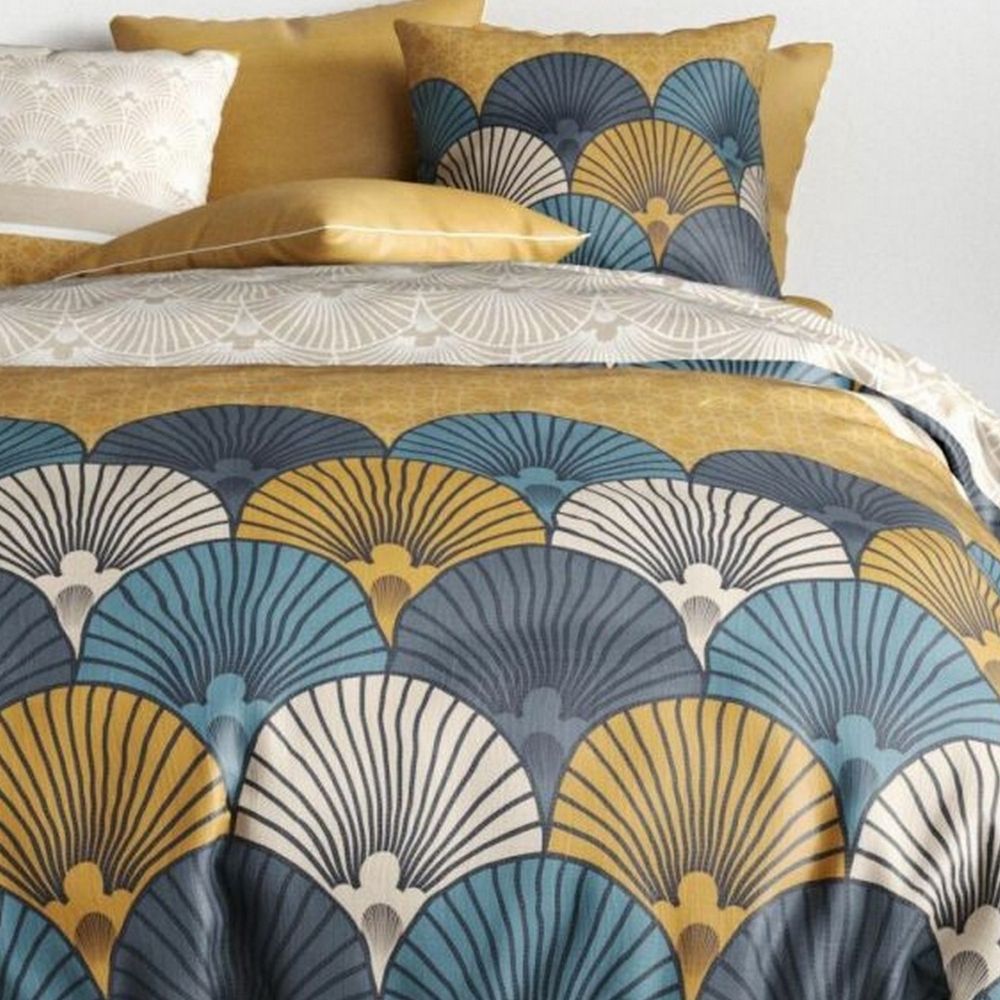 Pure Cotton Fitted Sheet Set - Ginko