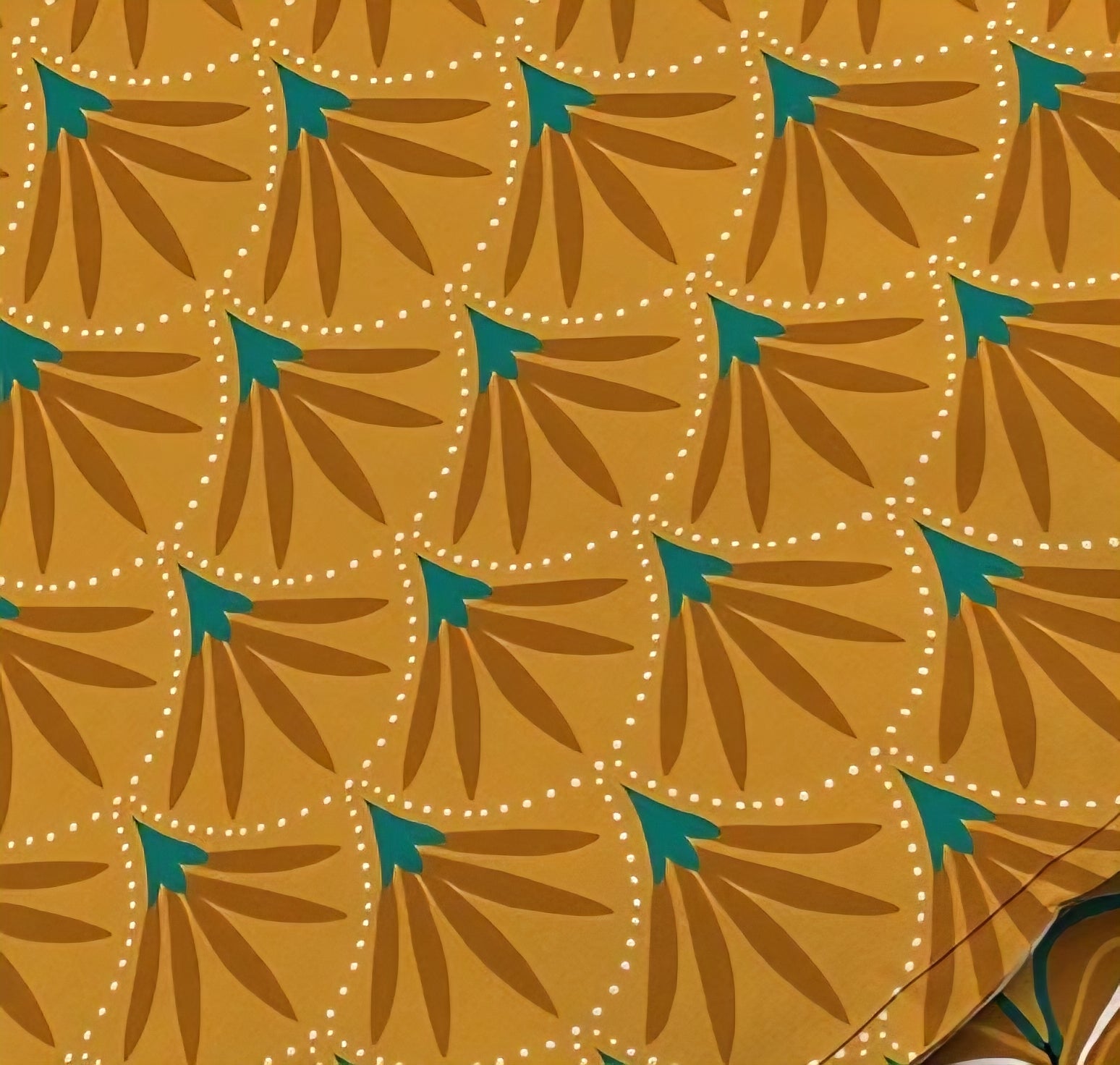 Pure Cotton Fitted Sheet Set - Ginko Floral