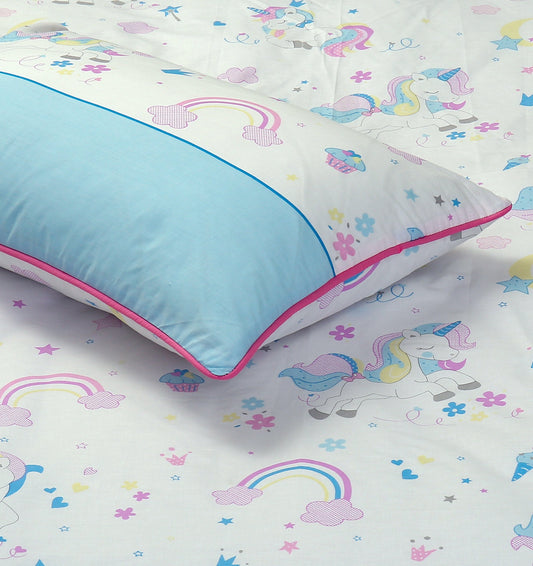 Cartoon Character Bed Sheet - Baby 🦄