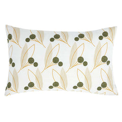 Pure Cotton Bed Sheet Set -  Olive Leaves