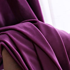 Premium Quality Velvet Curtain - Purple