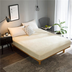 Velvet Fitted Sheet - Off White