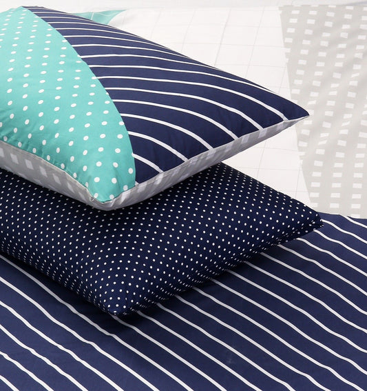 Pure Cotton Bed Sheet Set - Polka