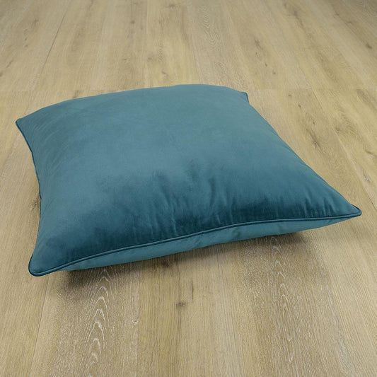 2 PCs Floor Cushion Covers - Teal