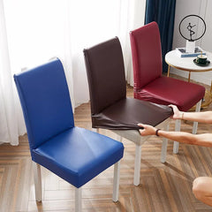 480 GSM Faux Leather Waterproof Chair Covers