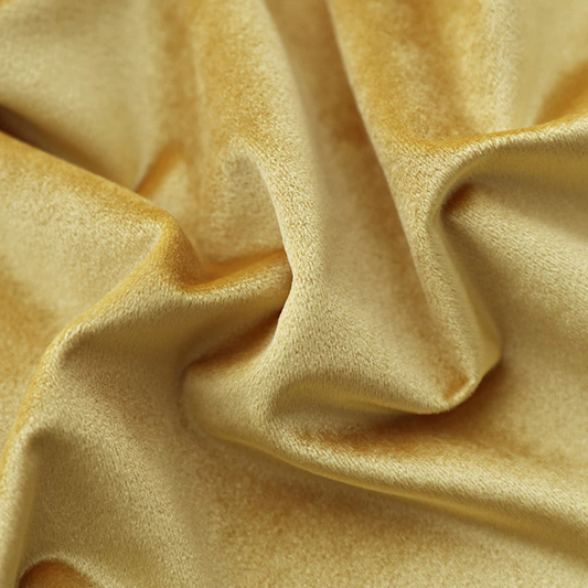 Premium Quality Velvet Curtain - Golden